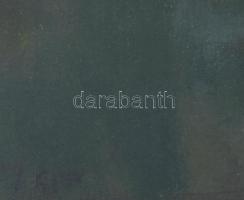 Szilvásy Margit (1898-1977): Balaton. Vegyes technika, papír, jelezve balra lent. 30,5x39 cm. Dekora...