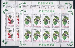2002 Gyümölcsök kisív sor Mi 5694-5697
