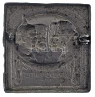 1915. "VIRIBVS VNITIS 1915 - FRANZ JOSEF-MEHMED V-WILHELM II-FERDINAND I" ezüstözött tomba...