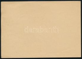 1938 Postaszolgálati levelezőlap "KASSA VISSZATÉRT" bélyegzéssel