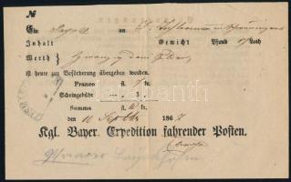 Német államok Bayern 1867