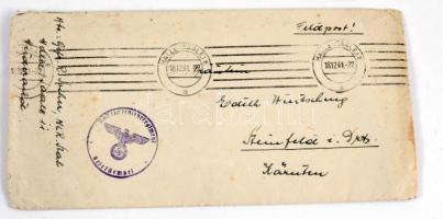 1941-1943 20 db II. világháborús tábori posta levél német birodalmi bélyegzéssel