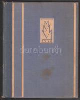 Mai Magyar Múzsa. Szerk.: Vajthó László. Bp., 1930, Könyvbarátok Szövetsége, 175+[1] p. Kiadói arany...