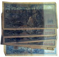 Német Birodalom 1910. 100M (16db) T:F-G
German Empire 1910. 100 Mark (16pcs) C:F-G