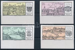 1971 Budapest '71 III. vágott ívszéli sor