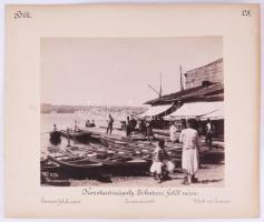 cca 1900 Konstantinápoly Sztukari / Európai Édes víz Kétoldalas albumin fotók kartonon Sébah &am...