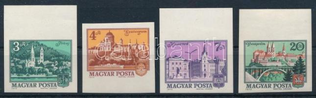 1973 Tájak-városok II. vágott ívszéli sor (17.000)