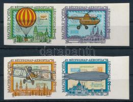 1974 Bélyegnap - Aerofila III. vágott ívszéli sor párokban