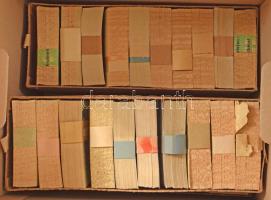 Kb. 5000 db főleg RÉGI Weinstock Ernő város képeslap a történelmi Magyarország területéről, dobozban. - 50 különböző képeslap 100 darabos csomagokban / Cca. 5000 mainly pre-1945 town postcards from the Kingdom of Hungary, in mixed quality - 50 different postcards in packs of 100