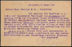 Német I. világháborús megszállás - Románia 1918