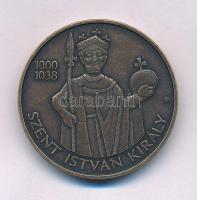 2021. 3000Ft bronz "Országépítő királyok - Szent István" kapszulában T:BU