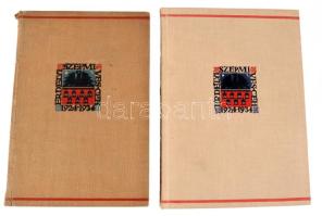 2 db - Kós Károly: Kalotaszeg. + Erdély. Kolozsvár, Erdélyi Szépmíves Céh. Kiadói egészvászon kötés, kissé kopottas állapotban.