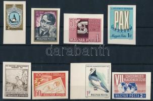 1969 Évfordulók - Események VII. 8 klf vágott bélyeg