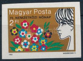 1985 Nőnap I. vágott bélyeg