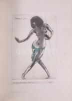 Révész István (1887-1973) festőművész, műgyűjtő által összeállított, egyedi készítésű album Vaszary ...