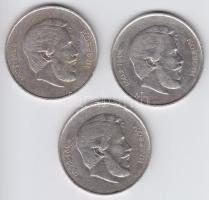 1947. 5Ft Ag "Kossuth" (3x) T:2/3,3 ph.