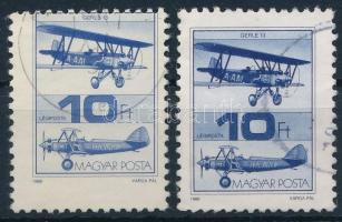 1988 Repülő 10Ft látványosan elfogazva + támpéldány