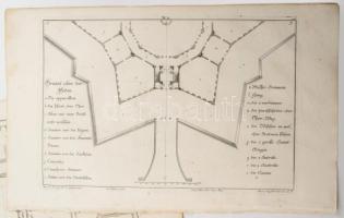 Martin Engelbrecht - Alexander Gläser, Augusta Vindel: Erődítmények, bástyák Vegyes építészeti metsz...