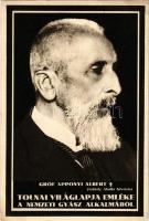 Gróf Apponyi Albert, Európa legnagyobb államférfija, legnagyobb és legtöbb nyelvű szónoka volt. Tolnai Világlapja emléke. Werner Géza kiadása / Count Albert Apponyi, greatest statesman of Europe (EB)