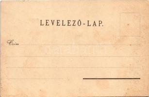 Nagyszeben, Hermannstadt, Sibiu; Evang. Kirche. Verlag H. von Palocsay / evangélikus templom, belső ...