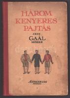 Gaál Mózes: Három kenyeres pajtás. Mühlbeck Károly rajzaival. Bp., 1922, Athenaeum. Kiadói félvászon kötés, kopottas állapotban.