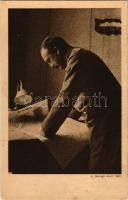 József főherceg hadtestparancsnok / Korpskmdt. Erzherzog Josef. Reingewinn zugunsten der Witwen und. Waisen von Gefallenen an der Jsonzofront. Isonzofonds Feldpost 515. Serie II. / WWI Austro-Hungarian K.u.K. military, Field Marshal. R. Balogh phot. 1917. (fl)