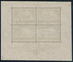 Ausztria 1933 WIPA blokk kifogástalan állapotban tokkal együtt, a beragasztásból származó jelentékte...