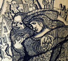 Csapó Jenő (1875-1954): Virágcsendélet. Olaj, vászon, jelezve jobbra lent, üvegezett fakeretben, 68,...