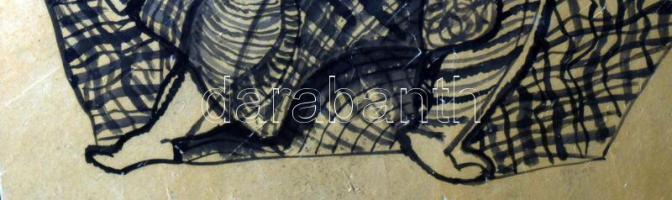 Csapó Jenő (1875-1954): Virágcsendélet. Olaj, vászon, jelezve jobbra lent, üvegezett fakeretben, 68,...