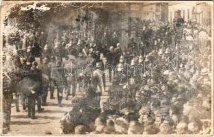 1940 Marosvásárhely, Targu Mures; bevonulás / entry of the Hungarian troops, photo (b)