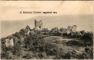 Nagysáros, Velky Saris; II. Rákóczi Ferenc vára. Holénia Béla kiadása. Fénynyomat Divald műintézetéből (Eperjes) / castle ruins (fl)