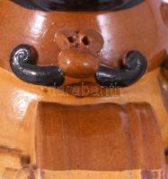 Dobos miska váza. Kézzel festett, jelzés nélkül, hibátlan 13 cm