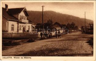 Deliatyn, Delatyn; Widok na Malawe / street view