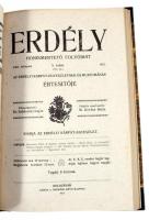 1913 Erdély. Honismertető folyóirat. Az Erdélyi Kárpát-Egyesület és Múzeumának értesítője. Főszerk.:...