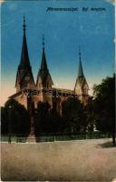 1918 Máramarossziget, Sighetu Marmatiei; Református templom / Calvinist church (EB)