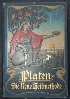 Platen: Die neue Heilmethode litho képekkel, díszes dombornyomott egészvászon kötésben (néhol ceruzával összefirkálva)