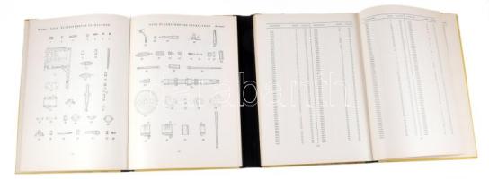 Sz-80 és Sz-100 lánctalpas traktorok alkatrészkatalógusa. Bp., 1964, Mezőgazdasági Gépalkatrész Ellá...