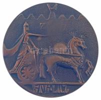 Örményország DN "I. Argisti" kétoldalas ezüstözött bronz emlékérem (55mm) T:AU
Armenia ND...