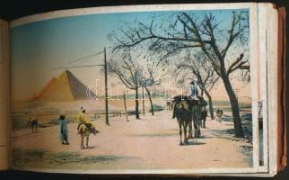 Cairo - pre-1945 postcard booklet with 11 postcards