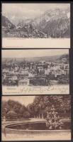 1906-1914 6 klf üdvözlőlap + 3 városképeslap