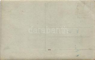 1917 Caldonazzo, Gallnötsch (Südtirol); első világháborús offenzíva után / WWI K.u.k. military, ruin...