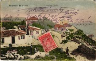 Zakynthos, Zante; La coline Pohalis. T. Schwidernoch Nr. 8946. (fa)