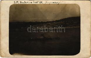 S.M. U-XXVIII osztrák-magyar tengeralattjáró / K.u.k. Kriegsmarine Unterseeboot XXVIII / Austro-Hungarian Navy submarine "U 28". photo (fl)