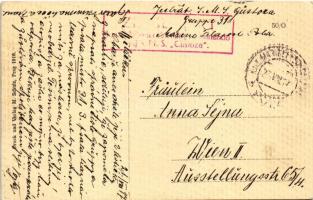 1917 Osztrák-Magyar Haditengerészet rombolók / K.u.K. Kriegsmarine Auslaufen der Eskadre / Austro-Hu...