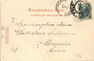 1902 K.u.K. Kriegsmarine S.M. Schiff Taurus Stationsschiff / SMS TAURUS (később Marechiaro) cs. és k...