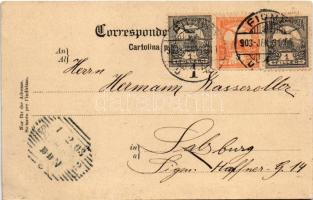 1903 SMS MONARCH Osztrák-Magyar Haditengerészet Monarch-osztályú partvédő páncélosa / K.u.K. Kriegsm...