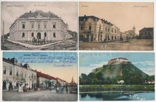 Munkács, Mukacheve, Mukacevo; - 7 db RÉGI város képeslap / 7 pre-1945 town-view postcards
