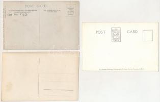 5 db főleg RÉGI motívum képeslap: vonatok, gőzmozdonyok / 5 mainly pre-1945 motive postcards: trains...