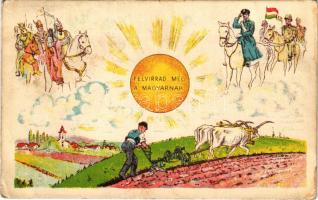 Felvirrad még a magyarnak! Horthy Miklós fehér lovon / Hungarian propaganda, irredenta (EK)