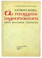 Györffy Rózsa: Új magyar legendárium. Szent magyarok történetei. DEDIKÁLT! Bp., 1988, Szerző. Kiadói szakadt papírkötés, kissé kopottas állapotban.